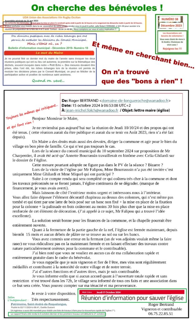 Benevolat Mairie